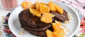 Una idea dulce para este invierno: Disfruta preparando unos ricos panqueques de avena y chocolate