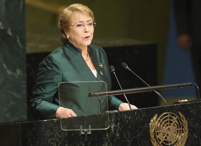 Michelle Bachelet es ratificada como Alta Comisionada de DD.HH. de la ONU