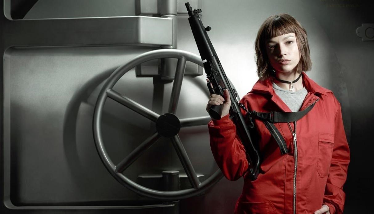 ¡La protagonista de "La Casa de Papel" arrasó en Instagram con foto en topless!