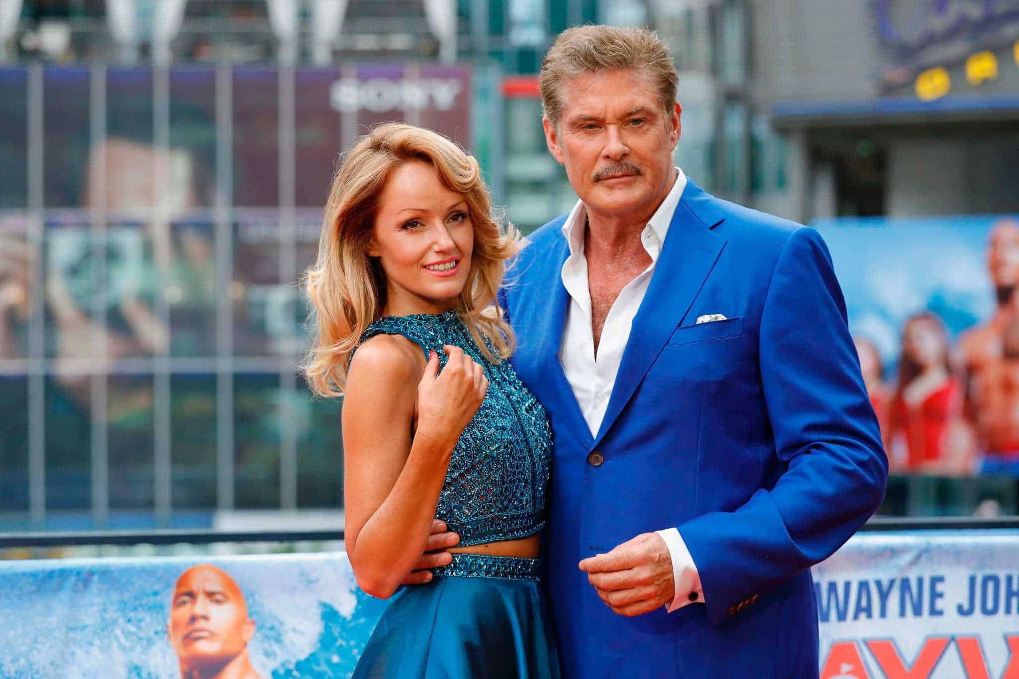 David Hasselfhoff se casó a los 66 años con una fanática