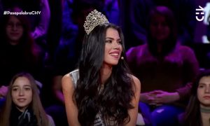 La razón por la que la representante en Miss Universo de Chile fue con corona a Pasapalabra