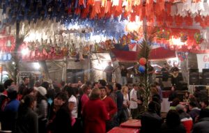 Más de tres mil kilos de residuos se han reciclado en fondas del Parque O'Higgins