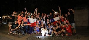 ¡Se adelantó! Jorge Zabaleta armó una gran fonda con chilenos en Nueva York