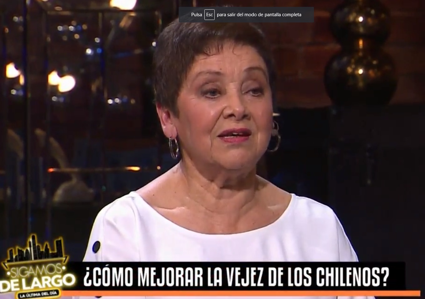 Gloria Benavides reveló su jubilación: "Mi pensión es para la risa"