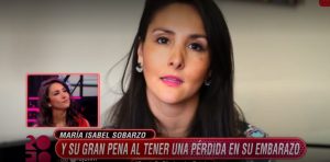La triste historia que compartió Icha Sobarzo en Rojo sobre su primer embarazo