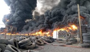 Revisa las impactantes imágenes que ha dejado el incendio en Maipú