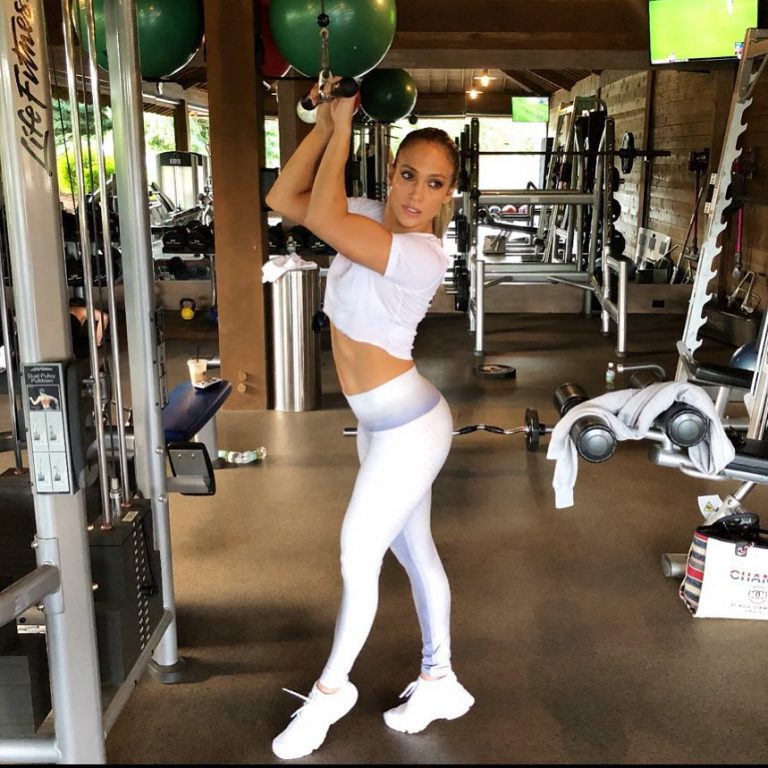 Jennifer López entrena esta parte olvidada del cuerpo, por sus importantes beneficios