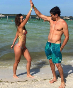 Las razones de por qué Pangal Andrade y Jhendelyn Núñez están juntos en Brasil