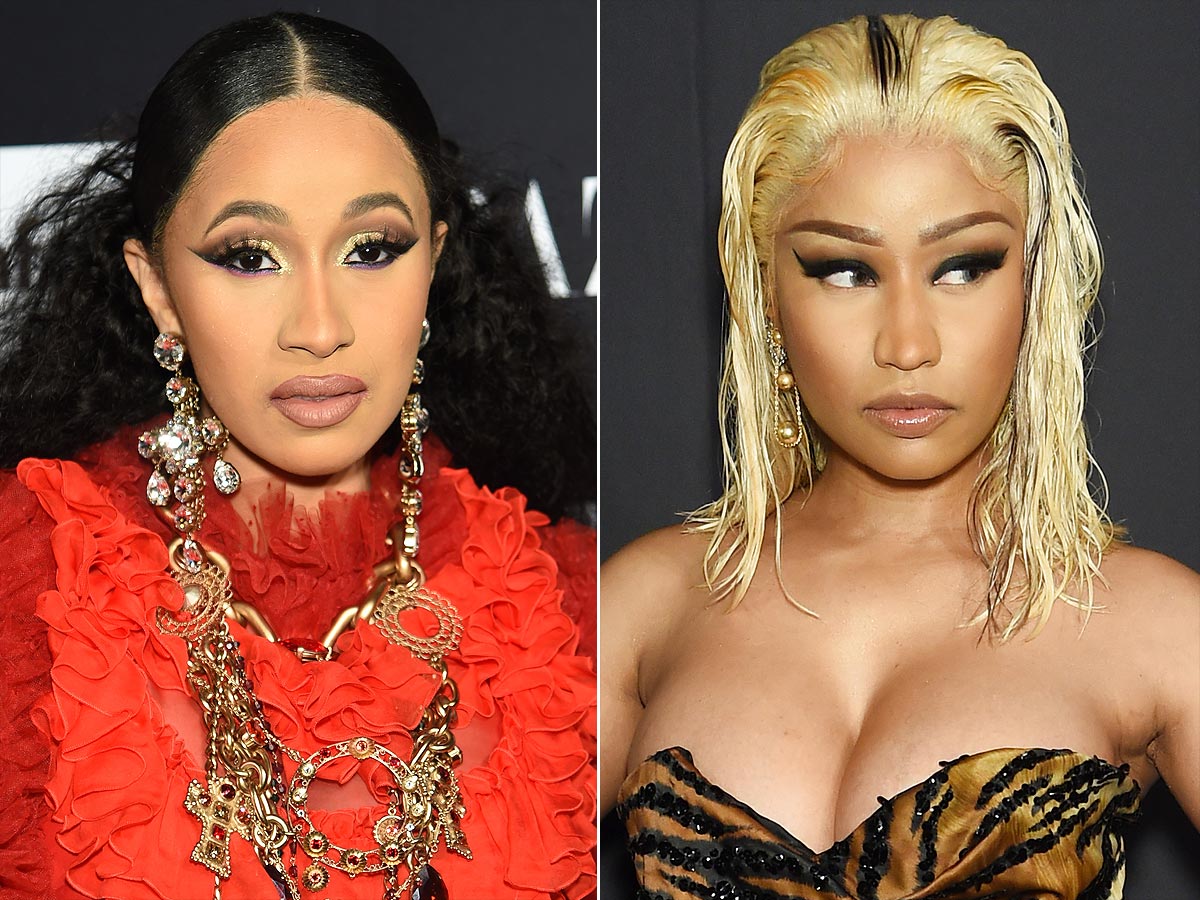 Así quedó el rostro de Cardi B luego de su pelea con Nicki Minaj