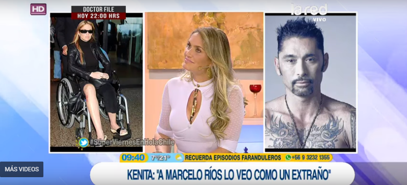 Tibio rival Decepción Kenita Larraín reveló lo mucho que la afectó su separación con Marcelo Ríos  — FMDOS
