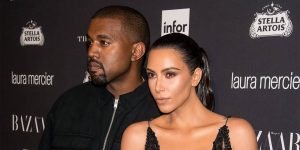 Kanye West reveló accidentalmente una foto íntima de Kim Kardashian
