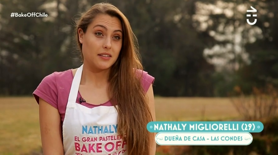 Celebración en redes sociales: Nathaly fue eliminada de Bake Off