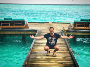 Pancho Saavedra presume foto con destacada rapera