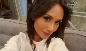 Pamela Díaz se ríe del "gesto" de Katherine Salonsy en pantalla