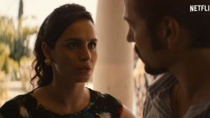 Fernanda Urrejola se luce con acento mexicano en trailer oficial de "Narcos"