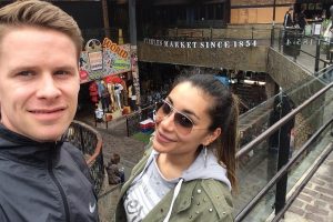 Natalia Rodríguez dio un importante paso con su novio danés