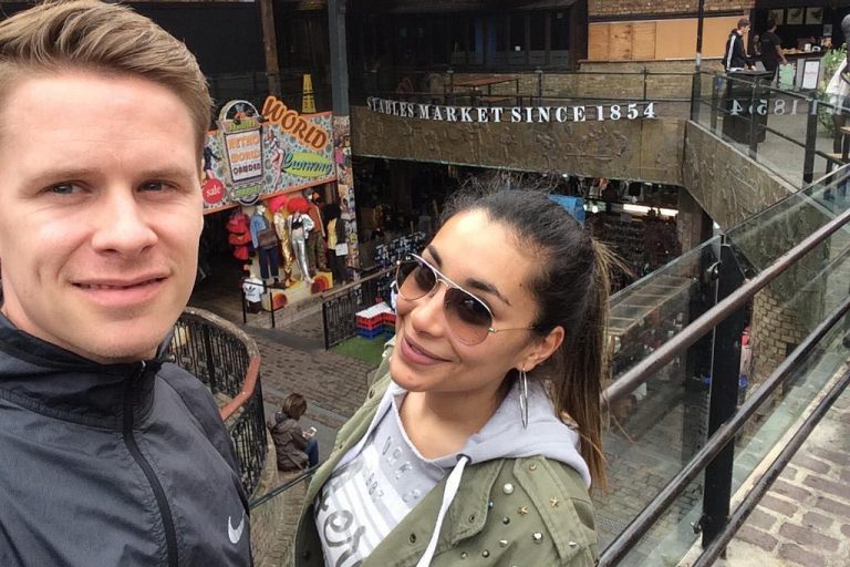 Natalia Rodríguez dio un importante paso con su novio danés