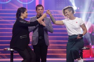 María Jimena Pereyra y Carolina Soto limaron sus asperezas en "Rojo"