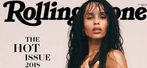 Zoë Kravitz hace homenaje a su madre posando desnuda para Rolling Stone como su madre en 1988