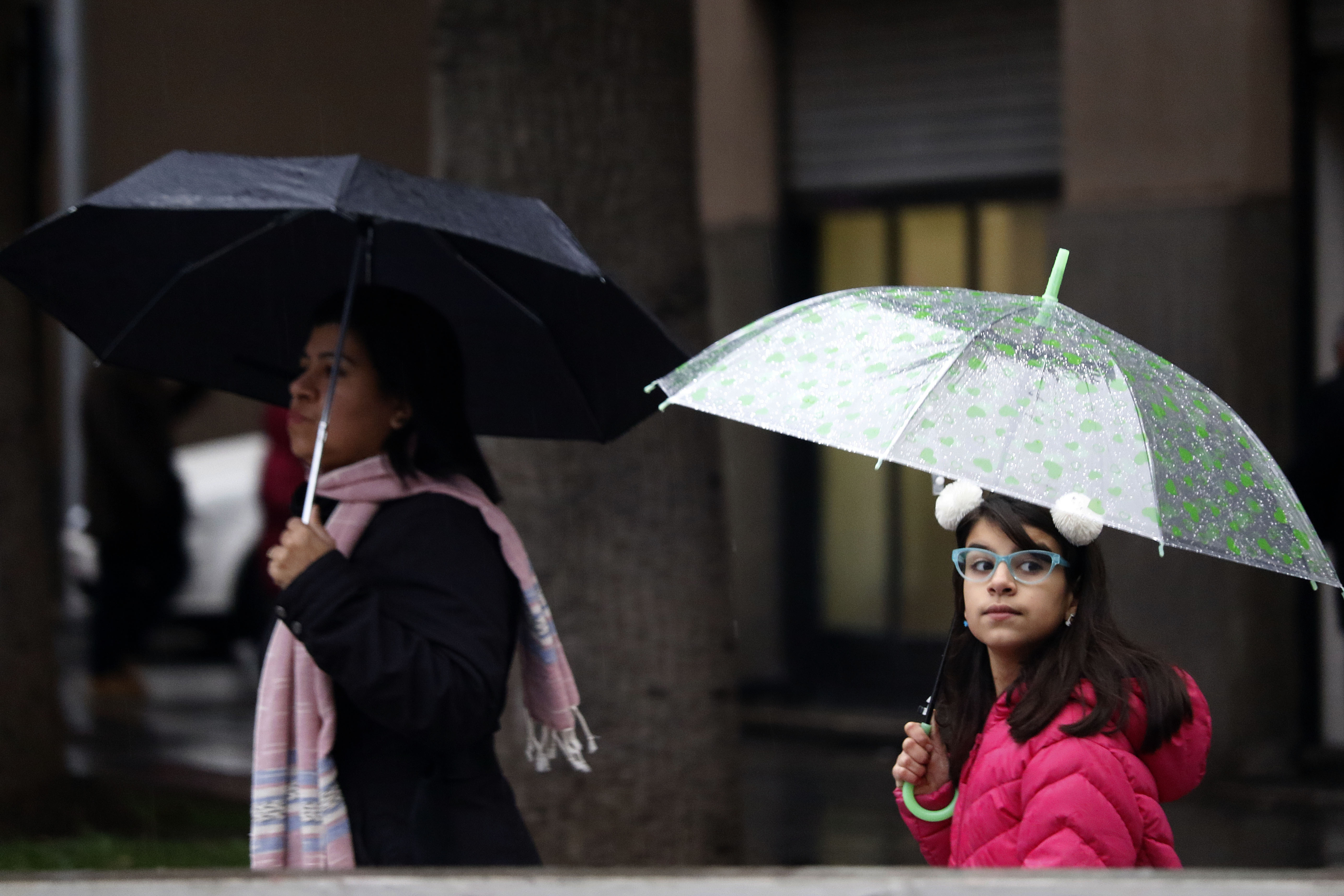 Lluvia Santiago LEONARDO RUBILAR CHANDIA/AGENCIAUNO