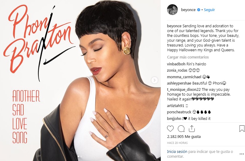 Beyoncé disfraz de Halloween