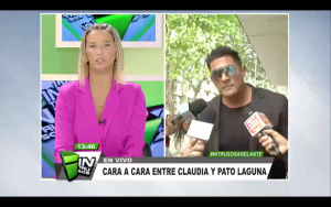 Pato Laguna en picada contra Claudia Schmidt: "Tú te metiste en la relación entre Yanina y yo"