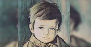 Historias de Halloween: La verdad tras el famoso cuadro del niño que llora