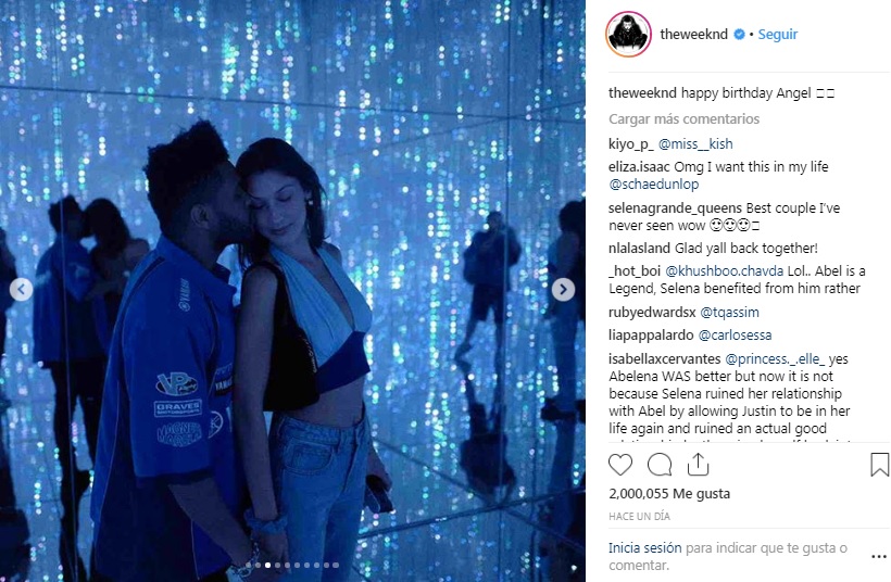 The weeknd y Bella Hadid