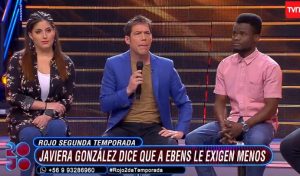 Javiera González acuso al jurado de exigirle menos a Ebens en "Rojo"