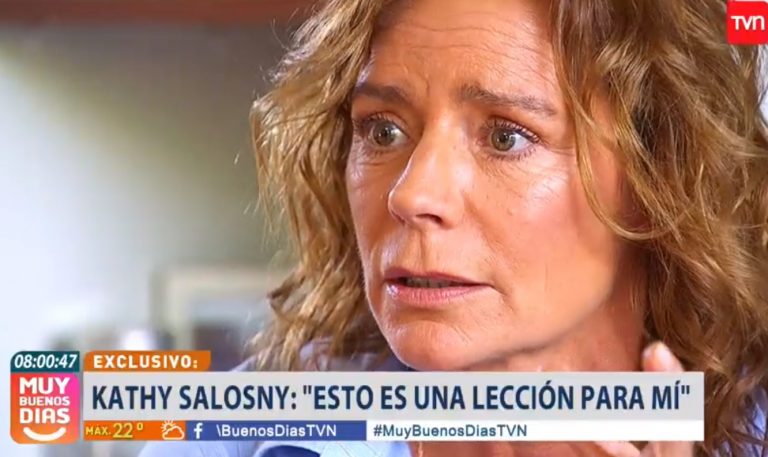 "Acá la responsable soy yo": Kathy Salosny habló con "Muy buenos días" de su detención al conducir ebria