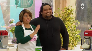 Hijo de Marisol se robó las miradas en "Bake Off Chile": fue comparado con personaje de "Moana"