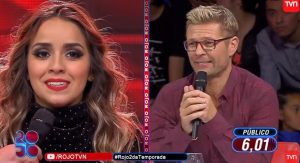 Hernán Arcil y Xiomara Herrera sufren fea caída en plena presentación en "Rojo"