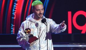 El potente mensaje de J Balvin tras recibir un Grammy Latino