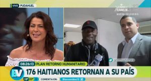 Televidentes se indignaron con notero de "Bienvenidos" por su despacho con haitianos