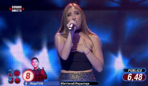 Participante de 'Rojo' olvidó la letra de su canción