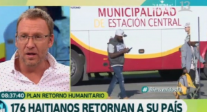 Cruce de opiniones entre Martín Cárcamo y Monserrat junto a Polo Ramirez por la política de inmigración