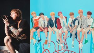 Ed Sheeran estaría trabajando en una canción para el grupo coreano BTS