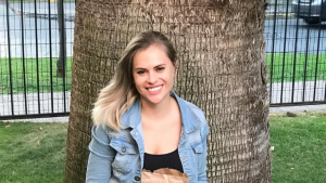 A 5 días del nacimiento de la menor: Eliana Albasetti comparte la primera foto de sus dos hijas