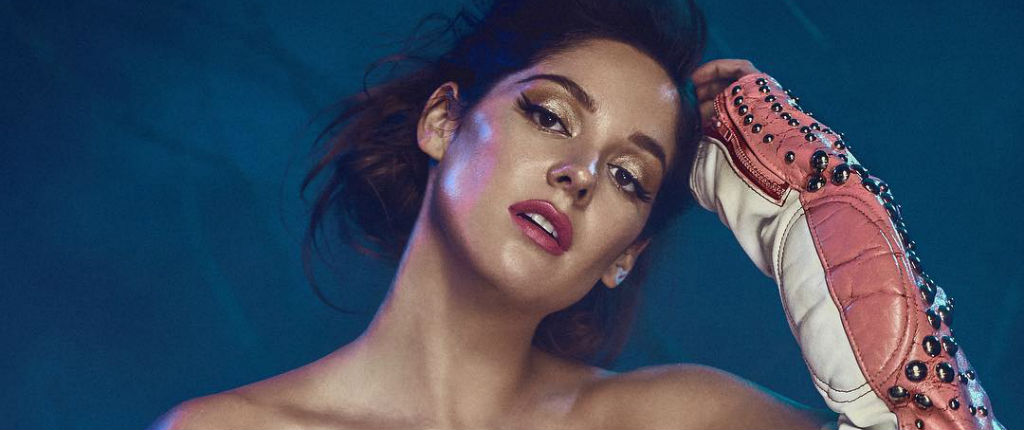 El comentado look de Kel Calderon en la primera jornada del Lollapalooza