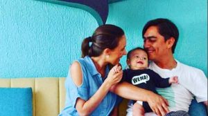 El susto que vivieron Maly Jorquiera y Sergio Freire ante accidente doméstico de su hijo