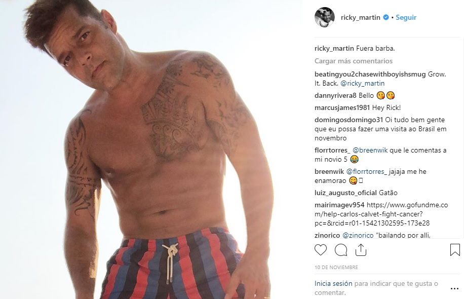 Ricky Martin Instagram