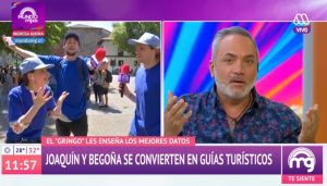 Lucho Jara sorprendido: Gringo se puso a cantar "Golpe de suerte" en despacho de "Mucho gusto"