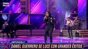 La voz no acompañó: Televidentes criticaron presentación de Daniel Guerrero en 'Rojo'