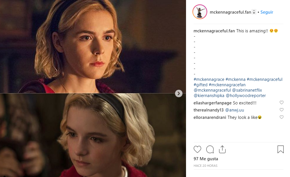 Esta es la actriz que interpretará a Sabrina de niña en capítulo especial de Netflix