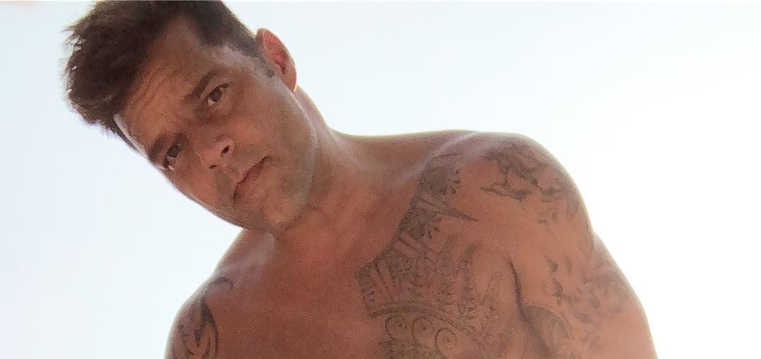 Ricky Martin enciende Instagram con sexy foto junto a su esposo