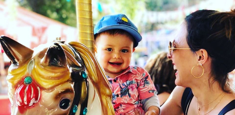 Maly Jorquiera sacó risas con la particular mascota que quiere su hijo