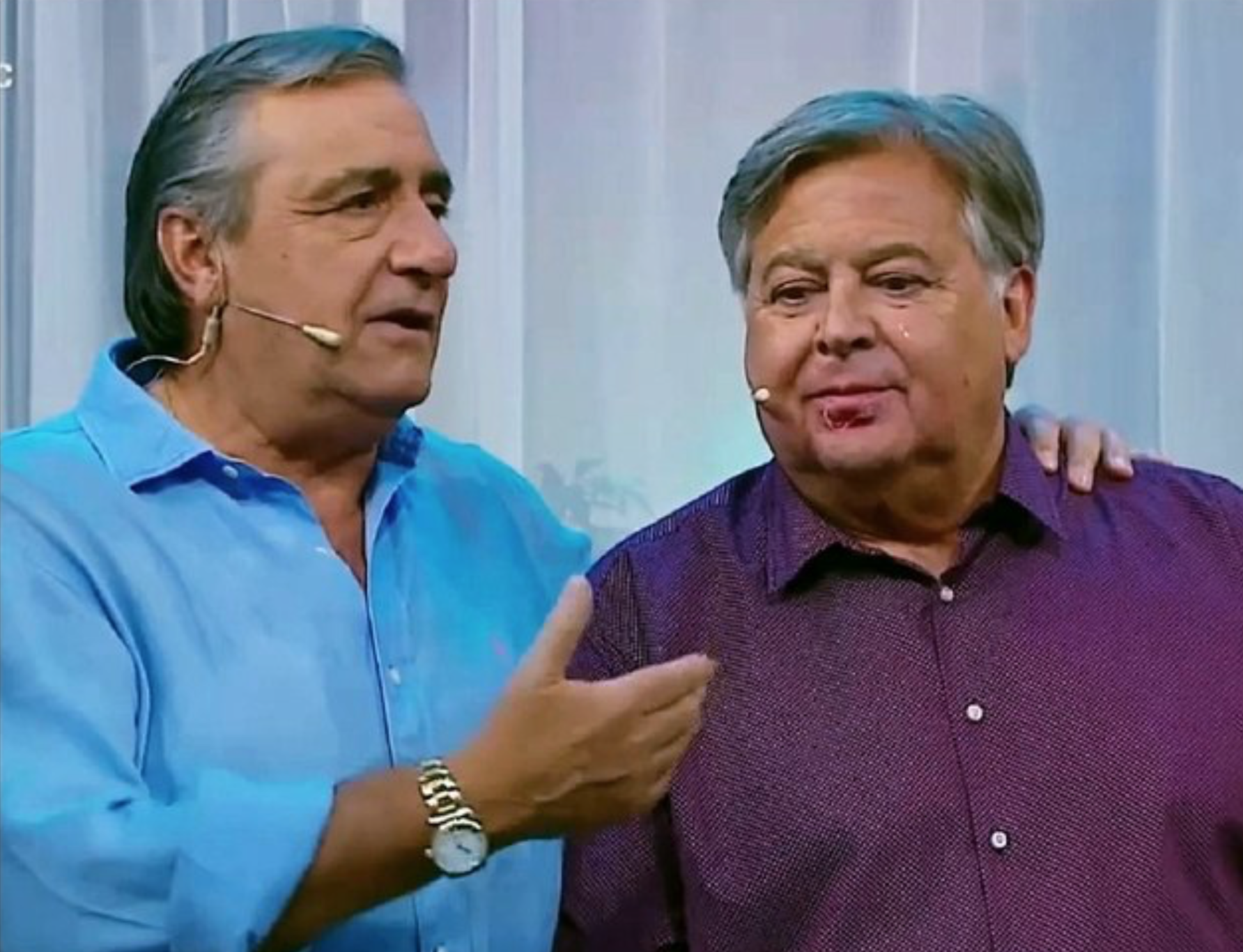 Kike Morandé le hizo una emotiva despedida a Ernesto Belloni en MCC