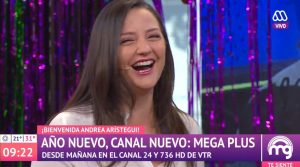 Andrea Arístegui debuta en "Mucho gusto" anunciando sus futuros proyectos en Mega