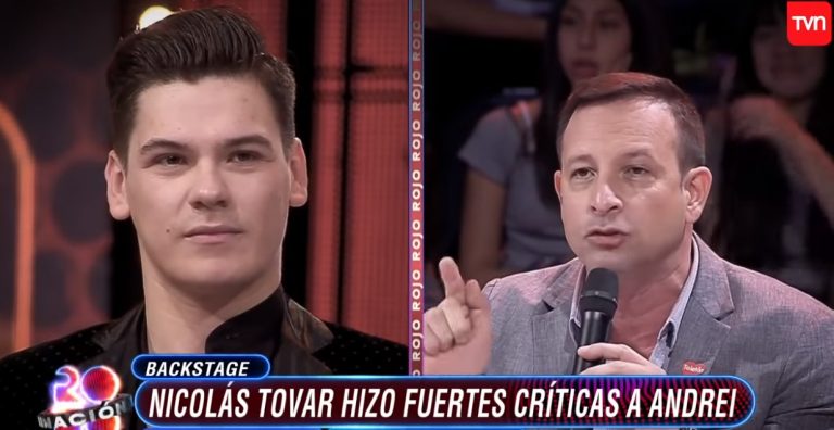 Hernán Arcil defendió con todo a Andrei por dura crítica de Nicolás Tovar en "Rojo"