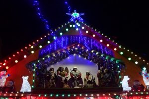 Así se vivió la reapertura de la 'Casa Navideña' en La Florida